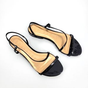 NEW Ted Baker Pepell strappy flat sandals black 10.5 41